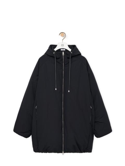 Loewe Padded bomber coat in technical cotton