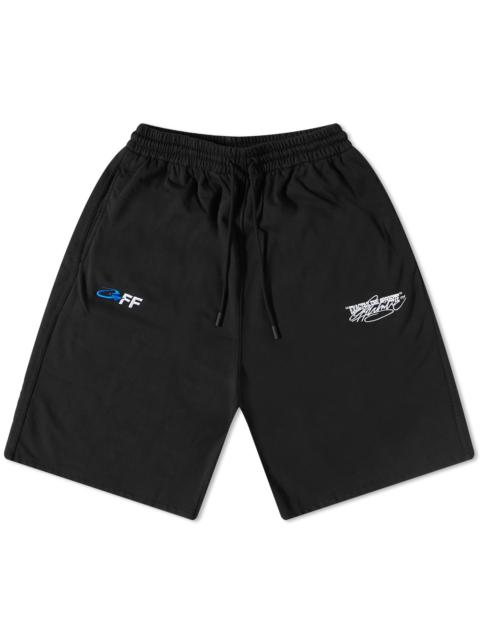 Off-White Off-White Exact Opp Skate Sweat Shorts