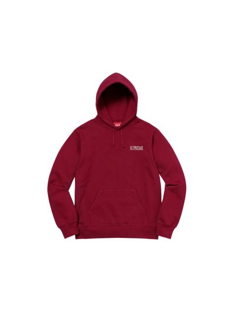 Supreme Decline Hooded Sweatshirt Cardinal