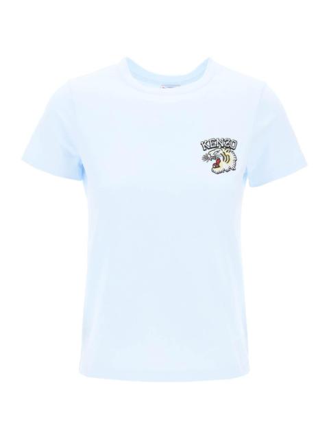 Crew-neck t-shirt with embroidery Kenzo