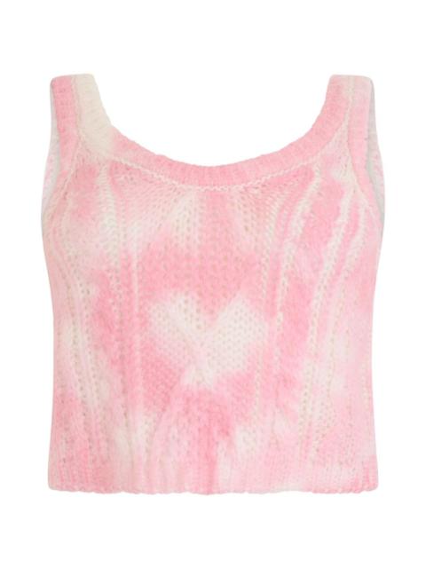 Valentino patterned tank top
