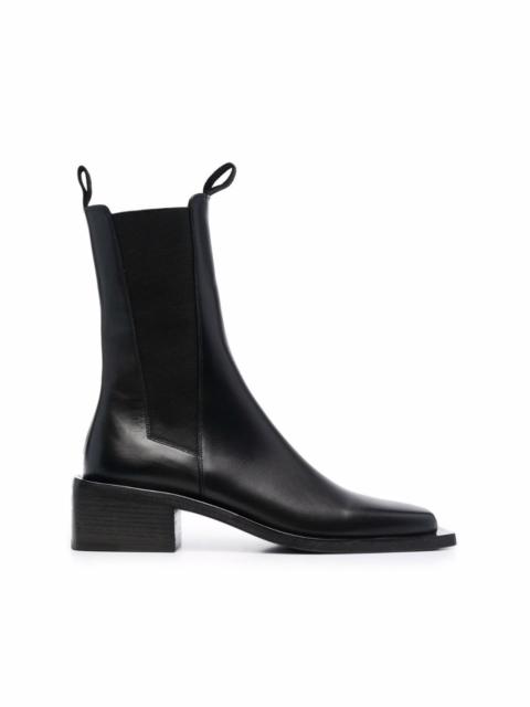 Marsèll square-toe leather boots