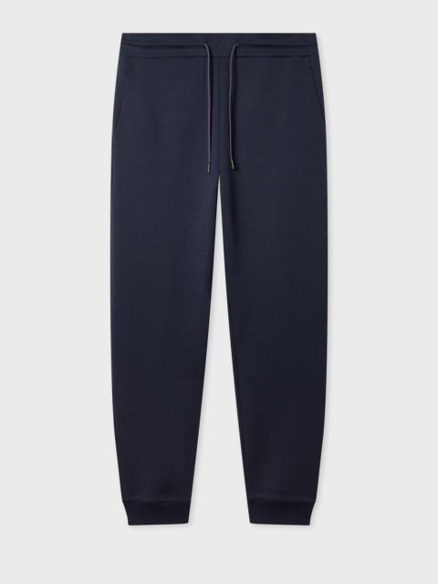 Paul Smith Navy Double-Face Jersey Sweatpants