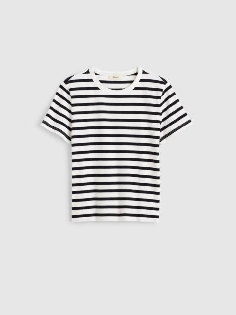 Madewell The Perfect Crewneck Tee in Allday Jersey