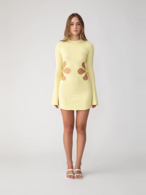 SAU LEE DALLAS KNIT MINI DRESS