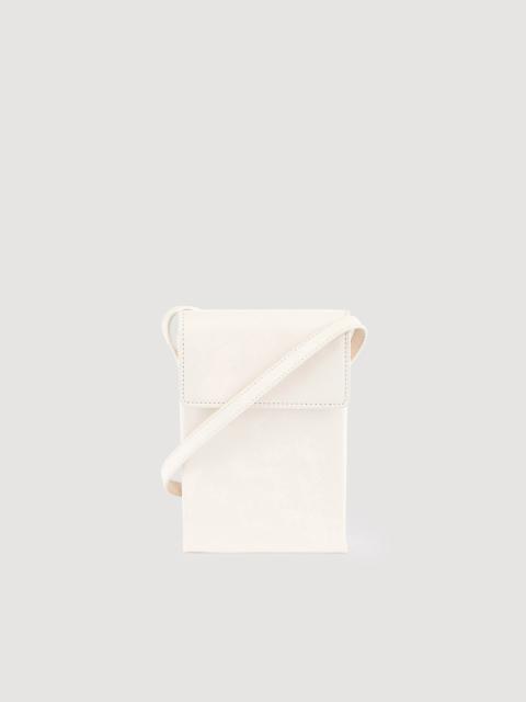 Sandro Smooth leather pouch