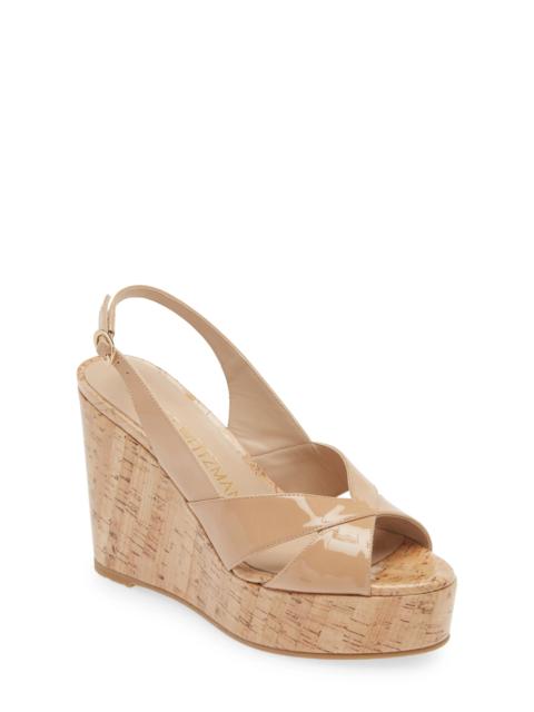 Stuart Weitzman Carmen Wedge Sandal