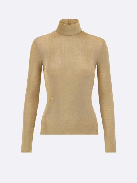 Dior Dior Or Turtleneck Sweater