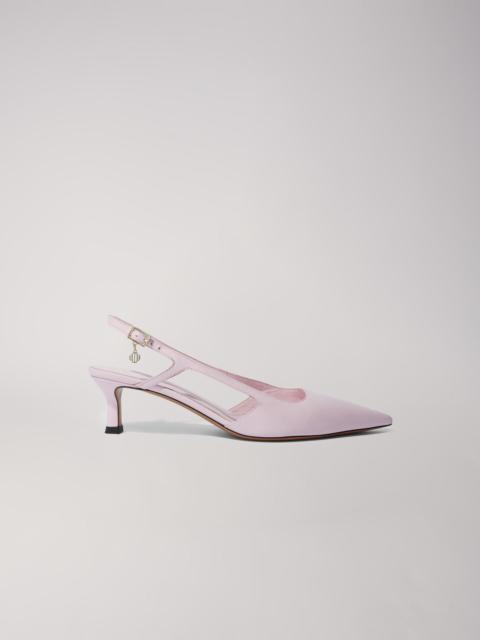maje Pointed leather pumps