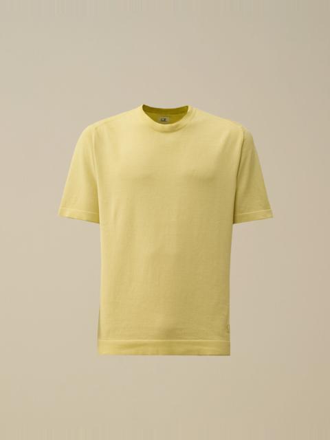 C.P. Company Cotton Crepe Short Sleeve Knit