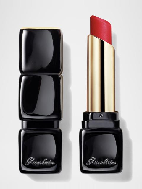 GUERLAIN KissKiss Tender 16-Hour Comfort Lightweight Luminous Matte Lipstick