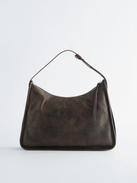 & Other Stories Leather Tote Bag