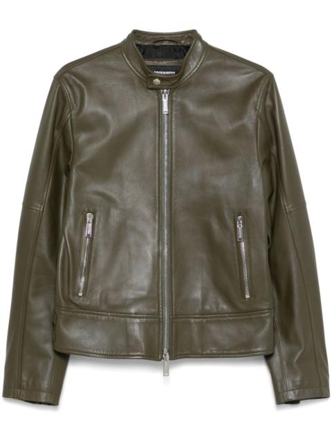 DSQUARED2 leather biker jacket