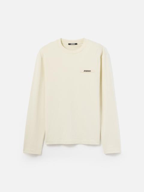 JACQUEMUS The Gros Grain long-sleeve t-shirt