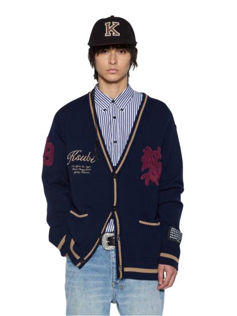 Ksubi PLAYOFF CARDIGAN NAVY