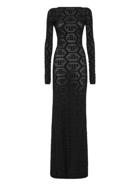 PHILIPP PLEIN monogram dress