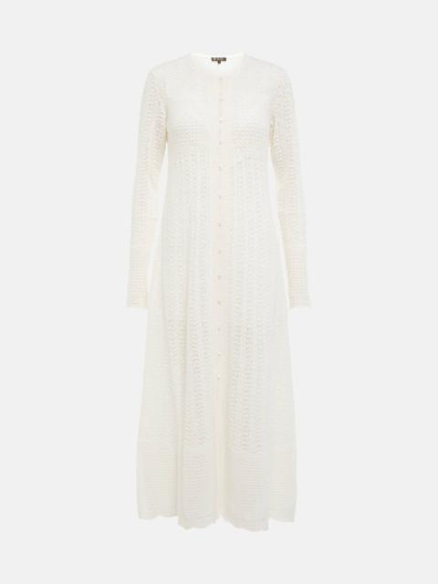 Monviso cashmere and silk dress
