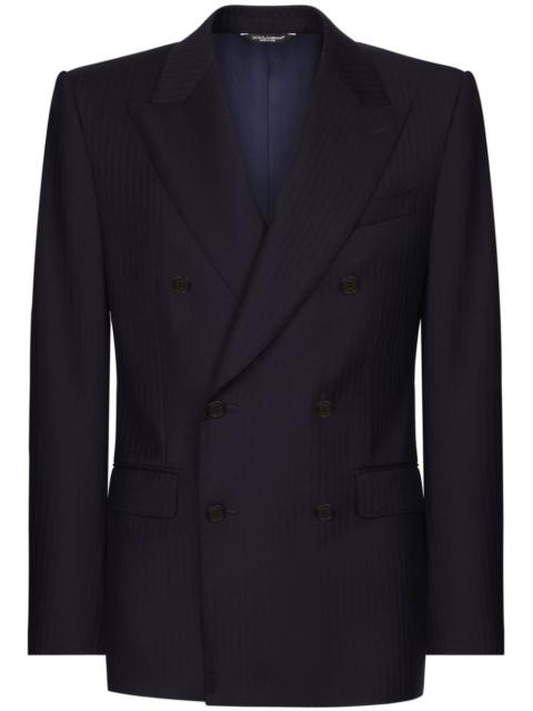 Dolce & Gabbana double-breasted wool blazer