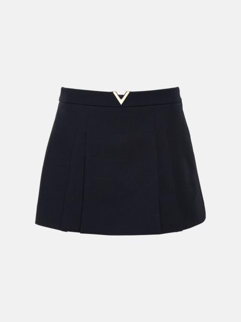 VGOLD Crêpe Couture miniskirt