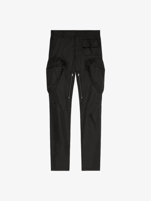 Givenchy SLIM FIT CARGO PANTS IN TECHNICAL NYLON