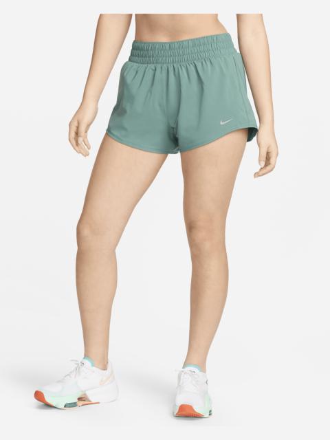 Nike One Women's Dri-FIT Mid-Rise 3" Brief-Lined Shorts