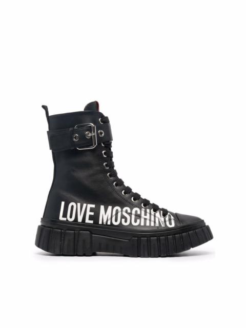 Moschino mid-calf length boots