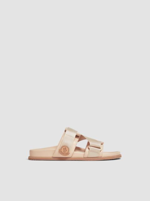 Moncler Mon Summer Nappa Leather Slides