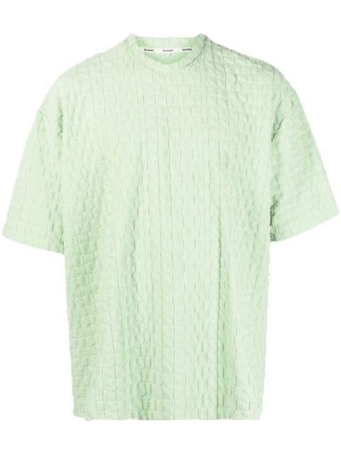 SUNNEI debossed-monogram T-Shirt