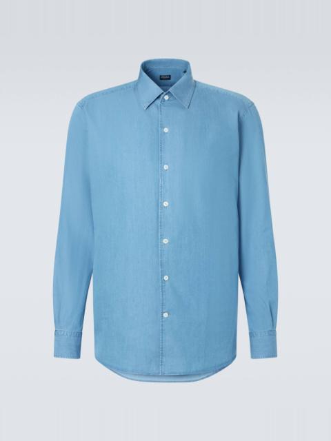 ZEGNA Denim shirt