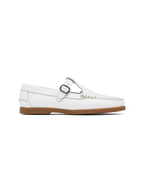 HEREU White Alber Nautic Boat Shoes