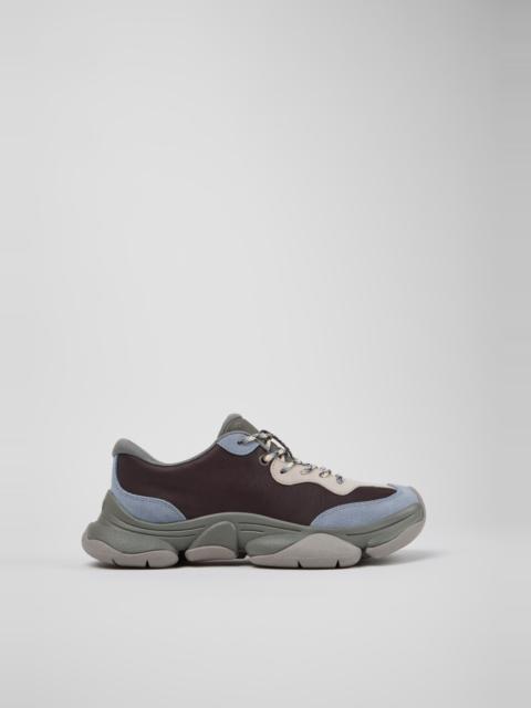 CAMPER Karst 2 Multicolor Leather and Nubuk Sneakers for Women.