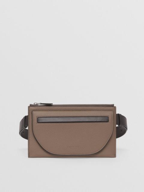 Burberry Two-tone Leather Olympia Belt Bag