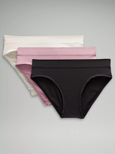 lululemon UnderEase Mid-Rise Bikini Underwear *3 Pack