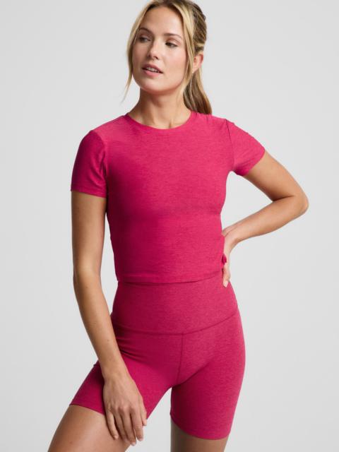 BEYOND YOGA Featherweight Cropped Tee