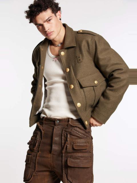 DSQUARED2 LIVERY FELTED JACKET