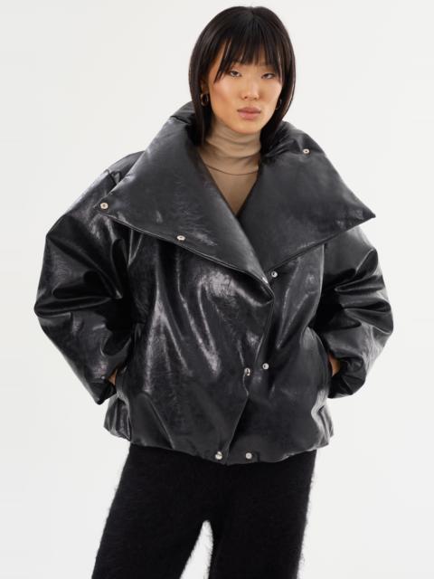 LAMARQUE RONNIE | Faux Leather Puffer Jacket