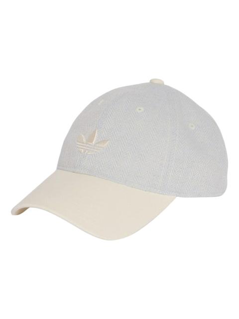 adidas adidas Tweed Baseball Cap 'Chalk White Crystal Sky' KX1648