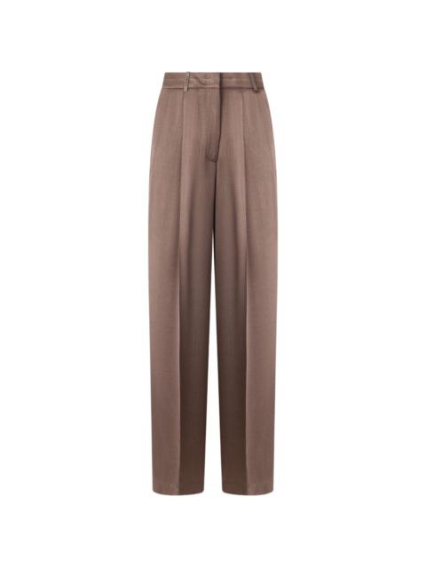 PESERICO pleated trousers