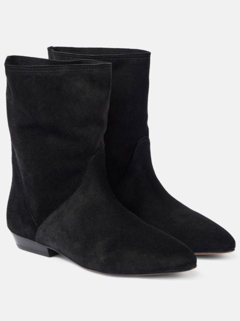 Isabel Marant Slaine suede ankle boots