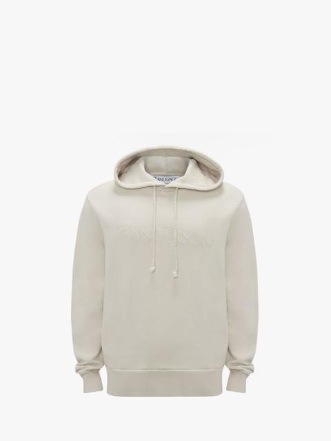 JW Anderson LOGO EMBROIDERED HOODIE