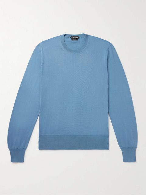 TOM FORD Slim-Fit Sea Island Cotton Sweater