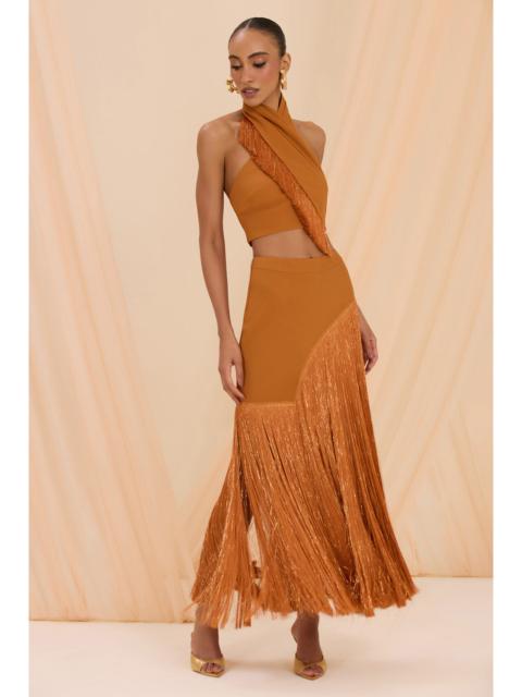 PatBO LEONE MIDI SKIRT