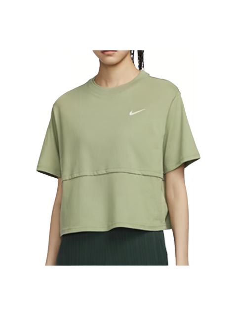 (WMNS) Nike AS W NSW SS TOP GCEL 'Green' FQ7009-386