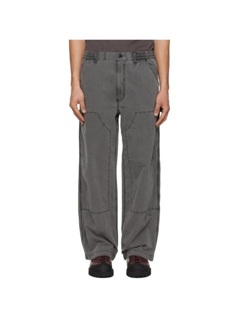 Nanamica Gray Weather Deck Trousers