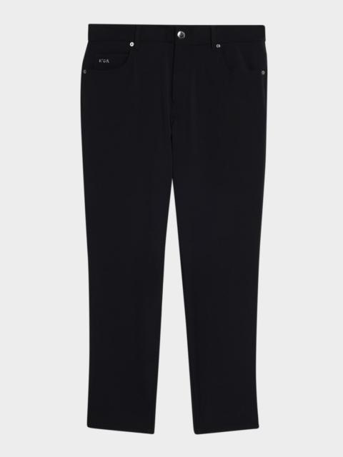 EMPORIO ARMANI Men's Nylon Technical Stretch Five-Pocket Pants