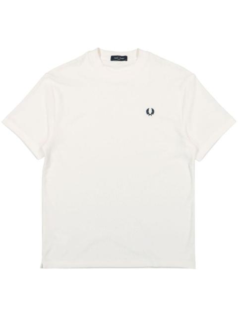 Fred Perry logo-embroidered towelling T-Shirt