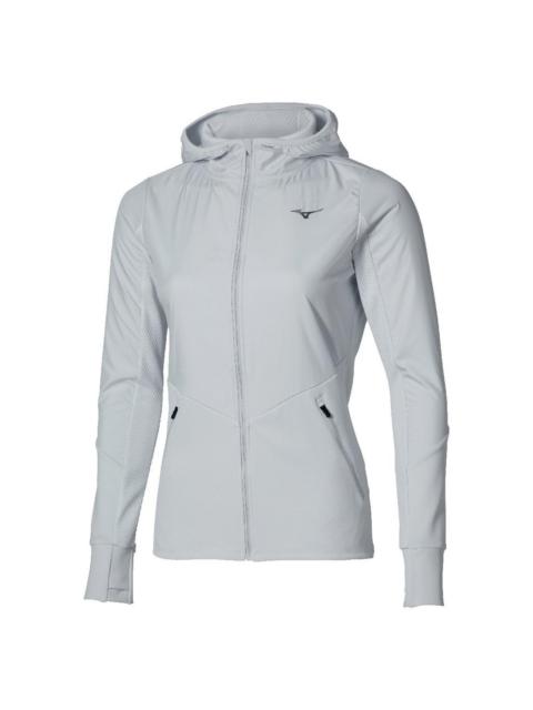 Mizuno Women's Warmalite Hybrid Full Zip Hooded Long Sleeve