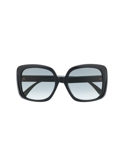 GUCCI square frame sunglasses