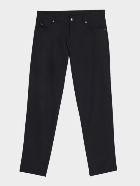 EMPORIO ARMANI Men's Stretch Five-Pocket Pants