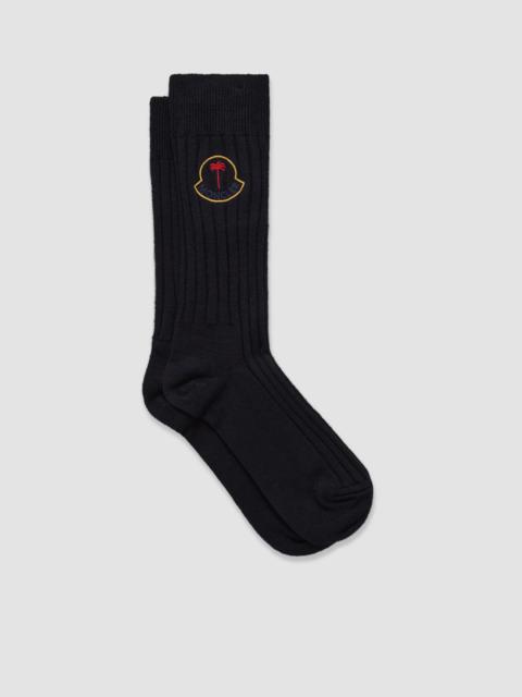 Moncler Logo Wool Socks